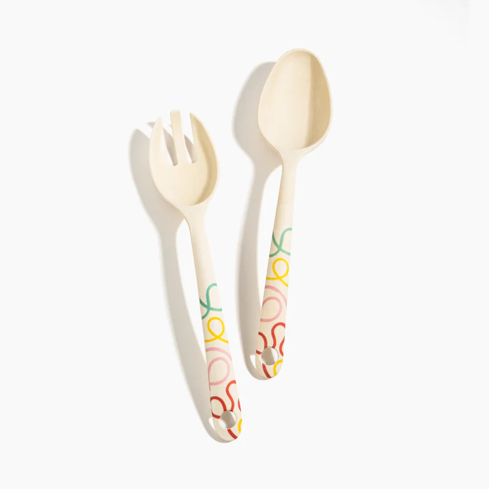 Bamboo Servers Set