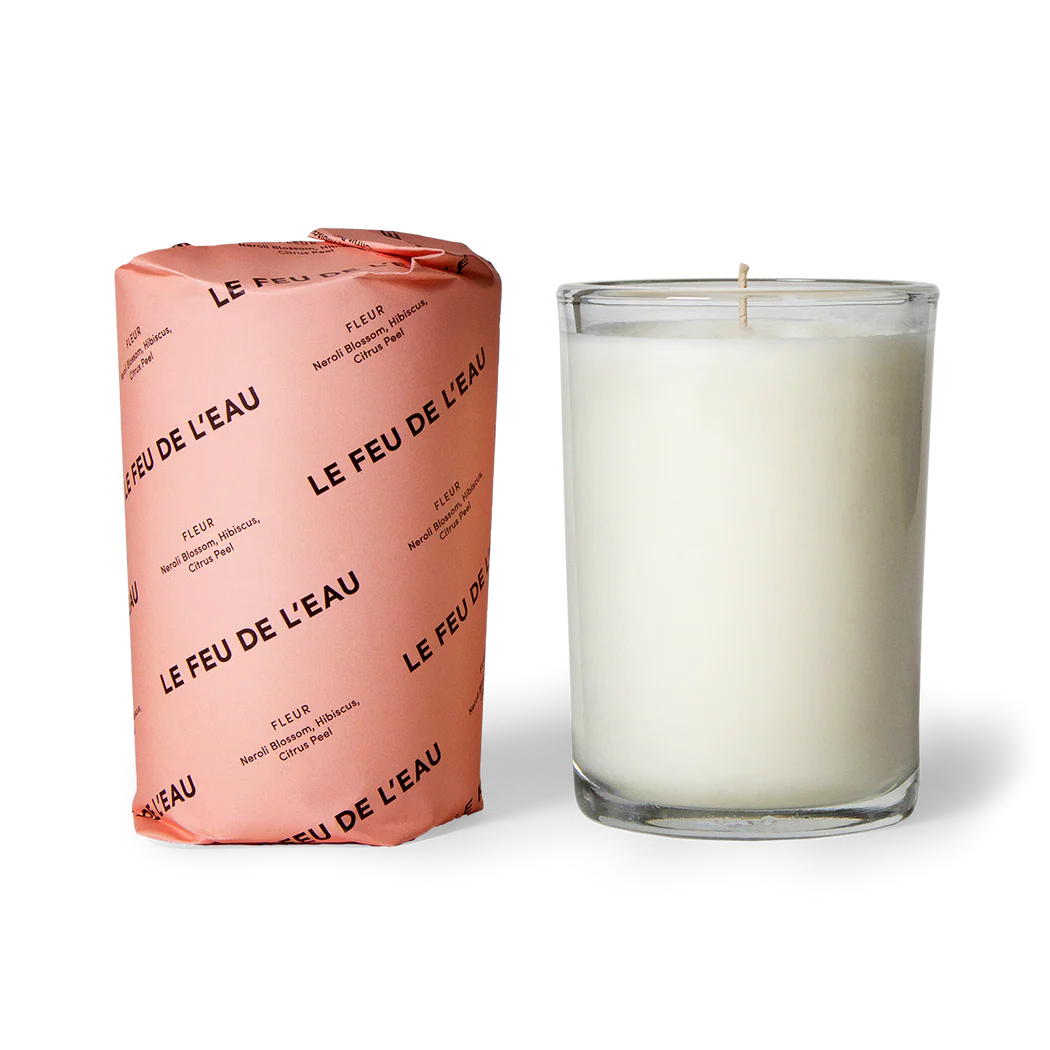Le Feu de L'eau Fleur Candle