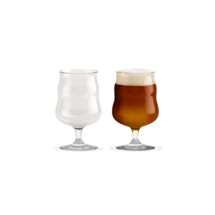 Holmegaard x Mikkeller Footed Beer Glasses