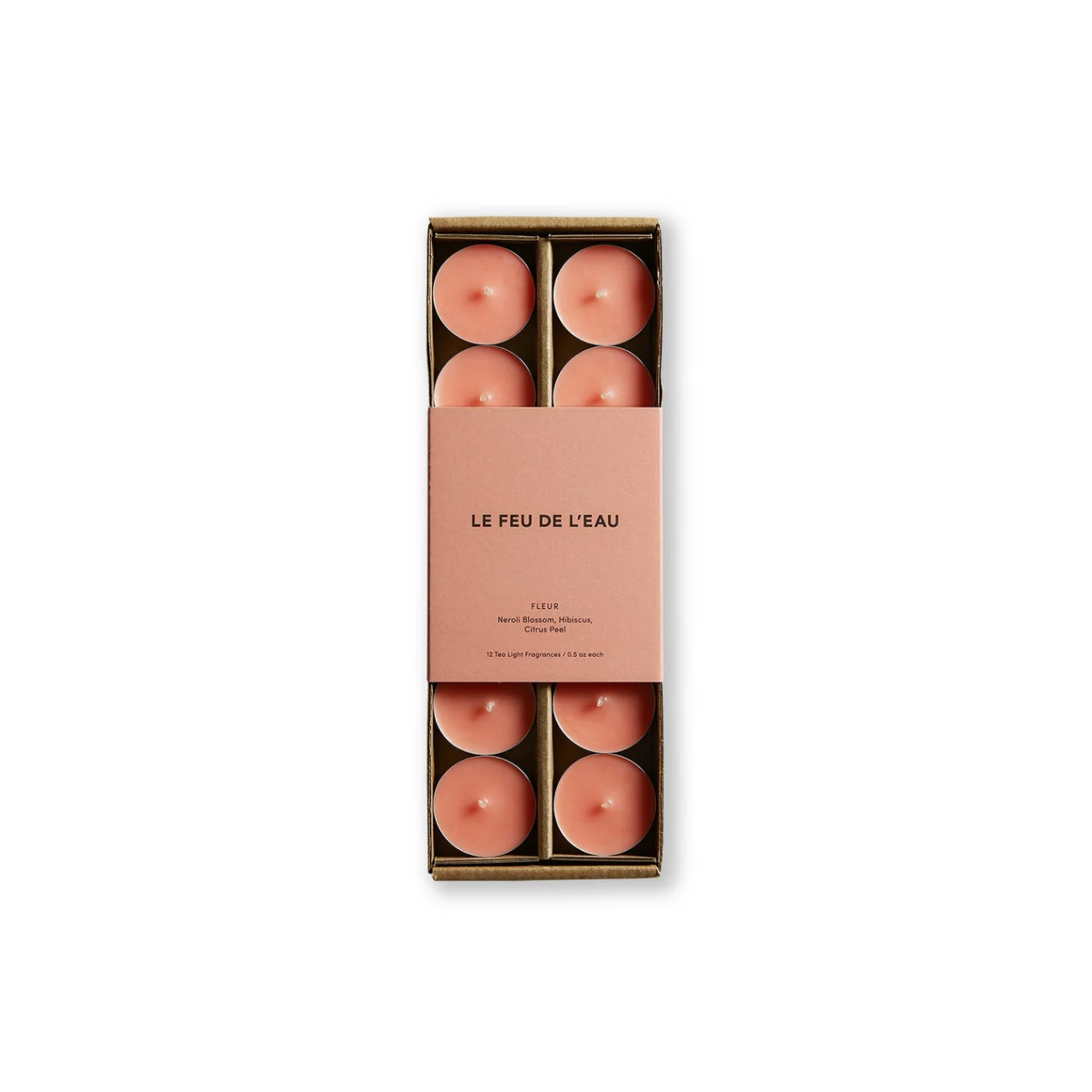 Le Feu de L'eau Fleur Tealights