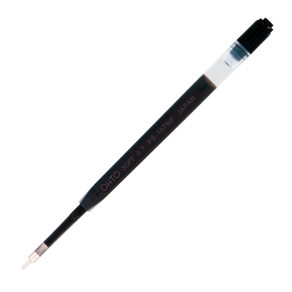 The refill for a OHTO Black Ink Pen.