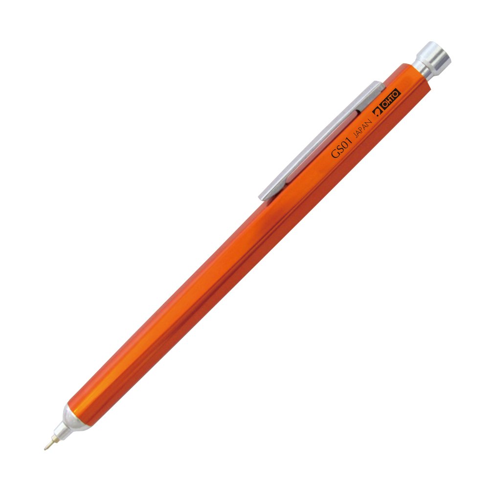 OHTO Black Ink Pen in Orange