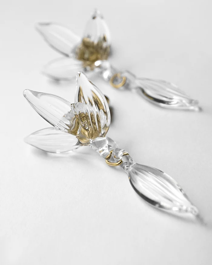 Glass Yureha Earrings