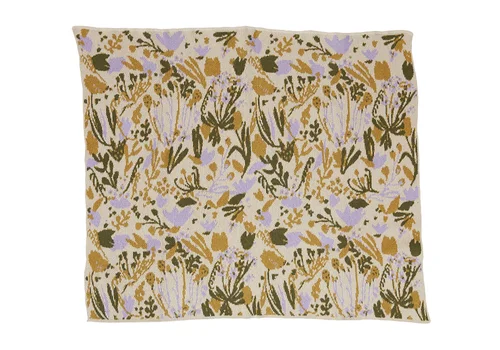 Poppies and Lotus Blanket