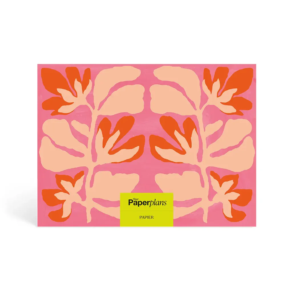 Bright Florals Weekly Desk Planner