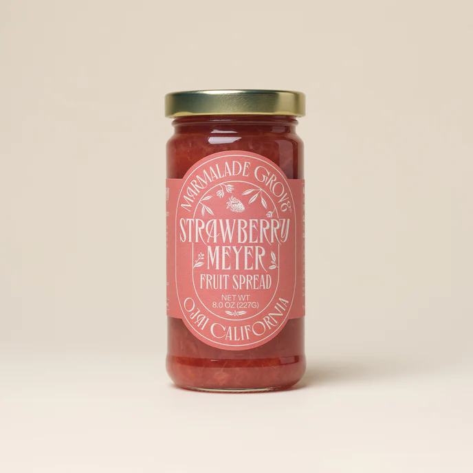 Strawberry & Meyer Lemon Fruit Spread