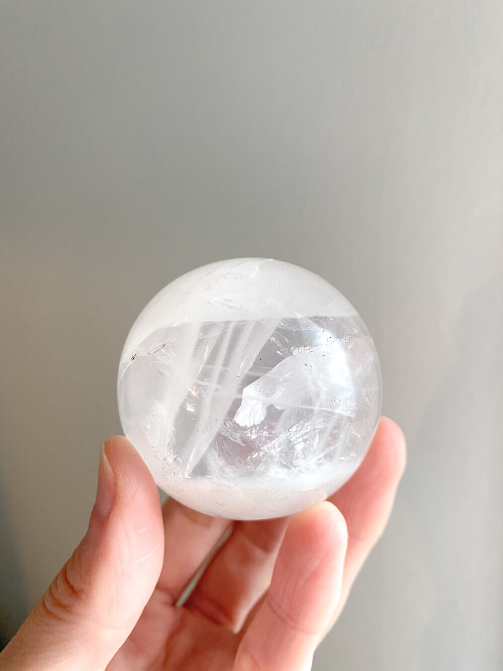 Clear Crystal Sphere Stands 3 sizes available