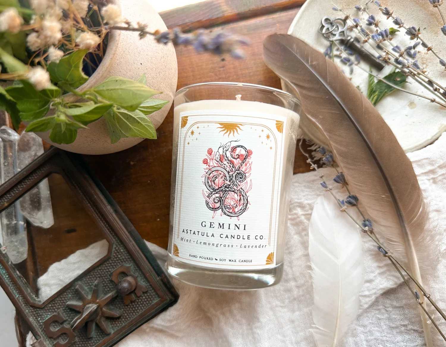 Gemini Zodiac Candle — ASTATULA CANDLE CO.