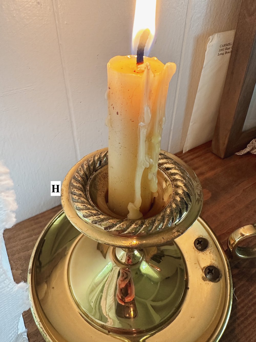 Makana Brass Candle Wick Dipper