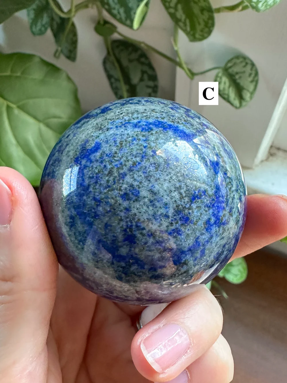 Lapis Lazuli Spheres - Wisdom stone for Jupiter — ASTATULA CANDLE CO.