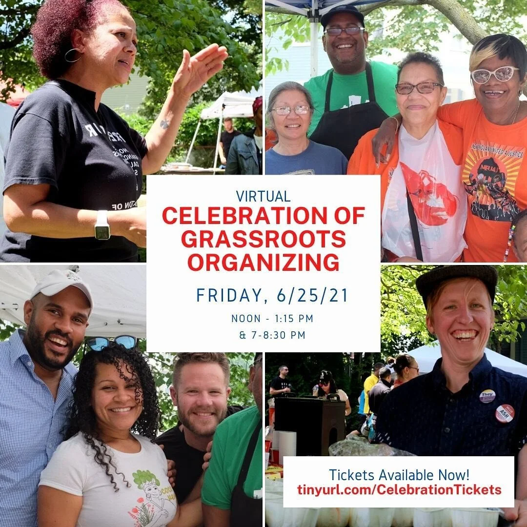 Join us as we join the Virtual Celebration of Grassroots Organizing on Friday!

Monique Nguyen, execute director of Matahari will be speaking at the event as well!

Friday Afternoon (12 - 1:15 PM) will focus on community conversations, in breakout gr