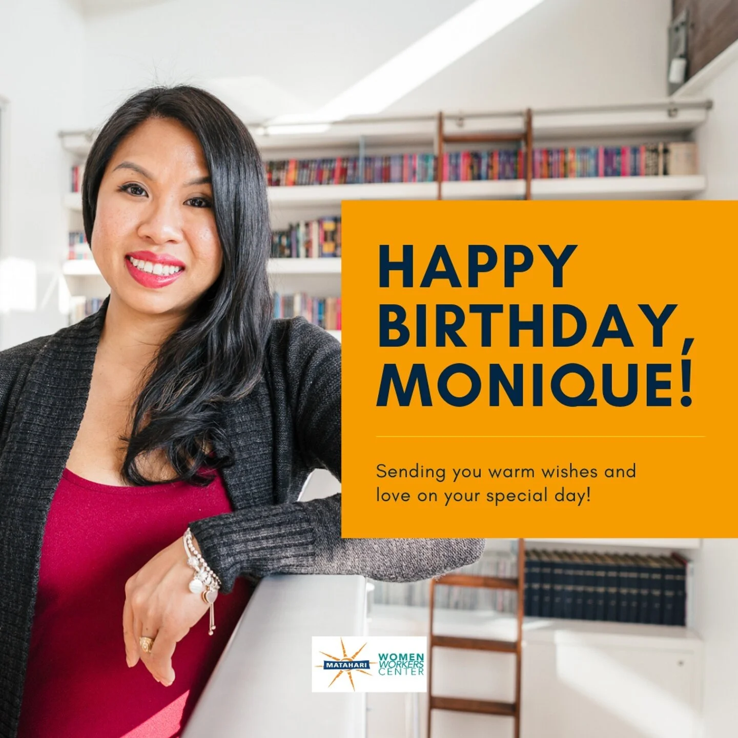 Wishing @moniquetunguyen a very happy birthday from all of us here at Matahari! We are so grateful to have an amazing leader, guide, &amp; support like Monique. Thank you for all that you do!