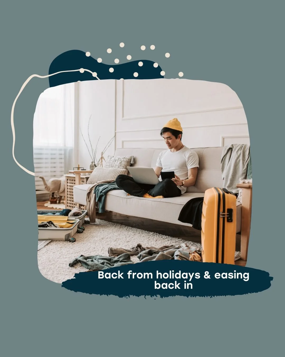 Back from holidays and noticing how even re-entry takes its own kind of energy. Like a plant finding its rhythm again after being repotted, it takes a little time to root in and stretch upward.

If you&rsquo;re feeling the same&mdash;worn out, not qu