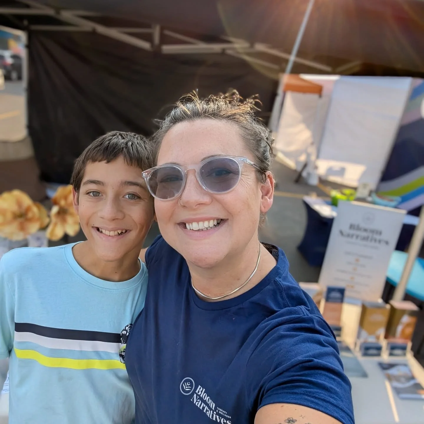 It's #airdriefest today!!! Come by and check us out! 11-4 today, main Street (we are by the Old Library). We are here next to our good friends @care_psychology.

I'm being a #bmxmom today 🚲 but a few of Bloom's amazing team will be there and would l