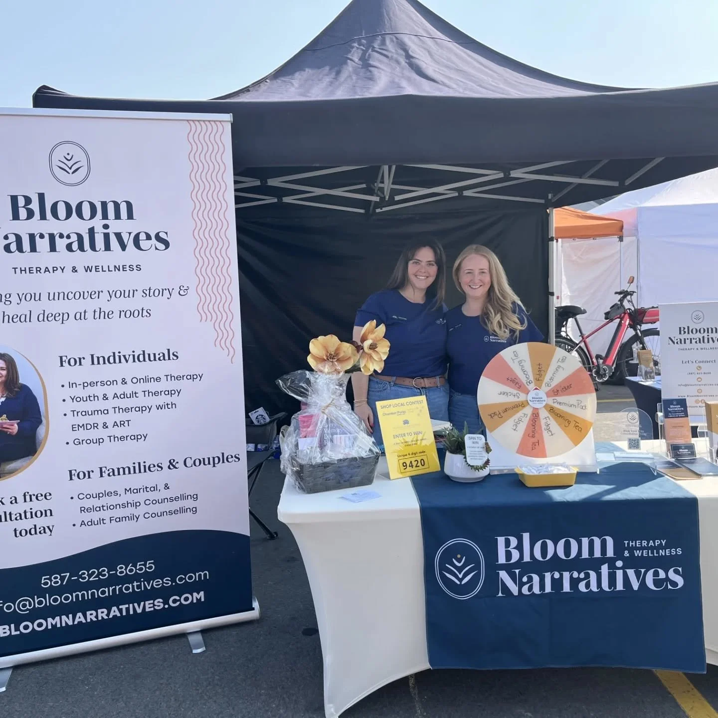 Huge shoutout to these incredible humans! 💛

While I was cheering on my daughter at her BMX championship, Jessica (left), Emma (right), and Lesley (not pictured) were out connecting with our amazing community at AirdrieFest 2025!

These talented the
