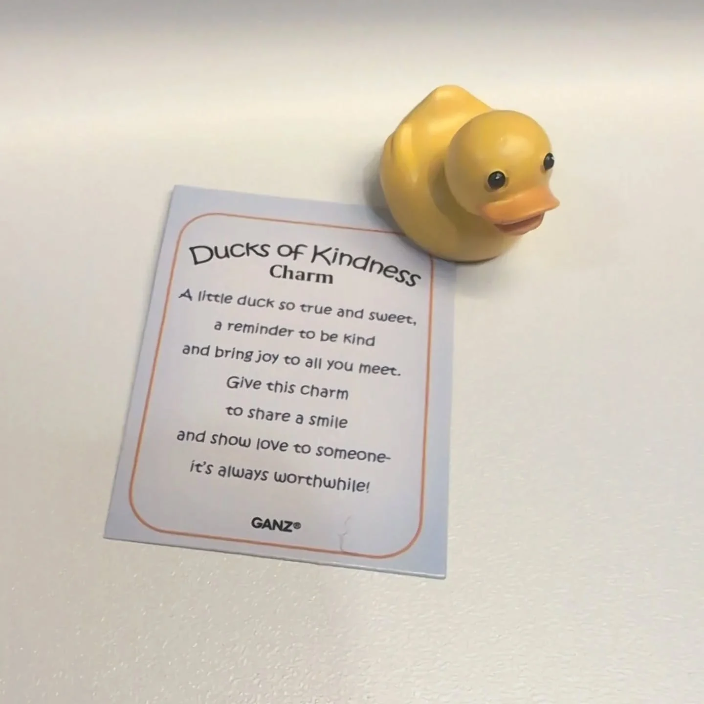 Did you know there are tiny &ldquo;smile givers&rdquo; hidden all around our office? 🦆🐮🐱🐢 This latest one showed up on my desk as I came in after vacation and it and it's message brought such a smile to my face.

It started with just a few that a