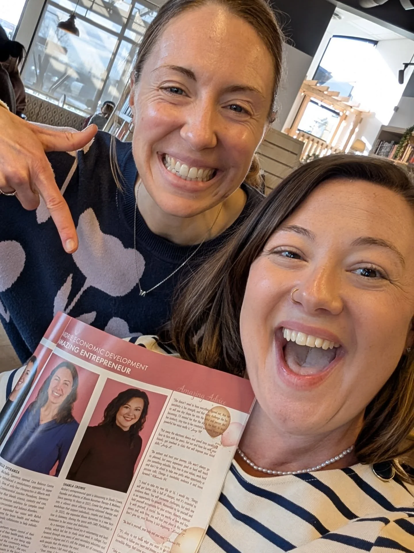 &ldquo;Wait&hellip; you&rsquo;re nominated too?!&rdquo;

That was the moment we realized we&rsquo;re both nominated for Amazing Entrepreneur. Yay Michelle! @corebalancecentre

It&rsquo;s such an honour to be included alongside so many incredible wome