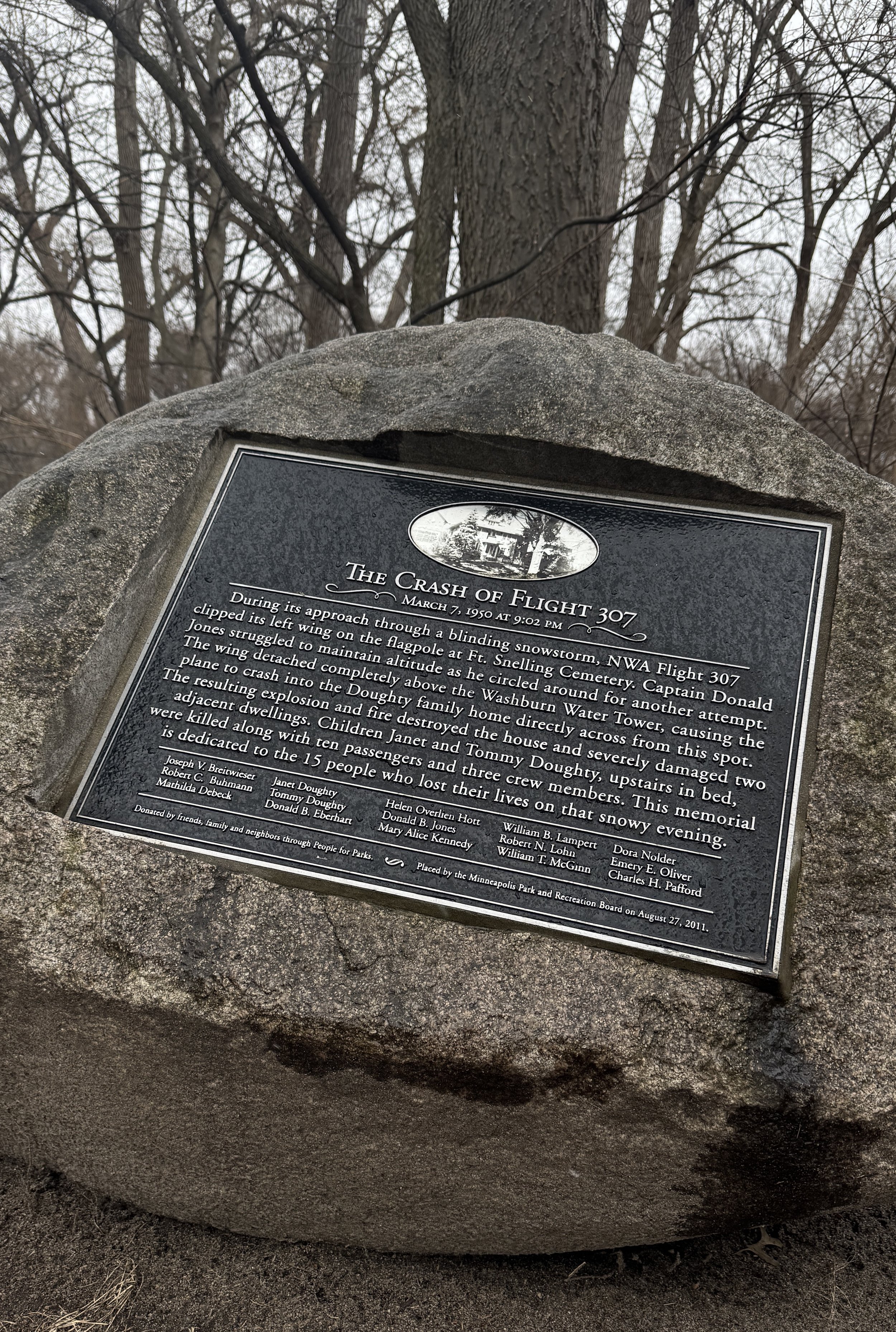 Plane Crash on Minnehaha Creek 