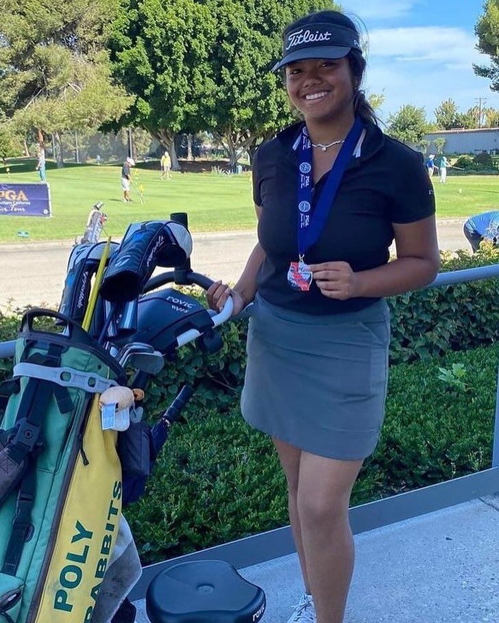 Pace junior Kate Montemayor is one of the top stars for the Poly Girls Golf team. She qualified for CIF individuals as a freshman and finished fourth in the Moore league last year! 

Kate has also won multiple medals, including one last Tuesday for s