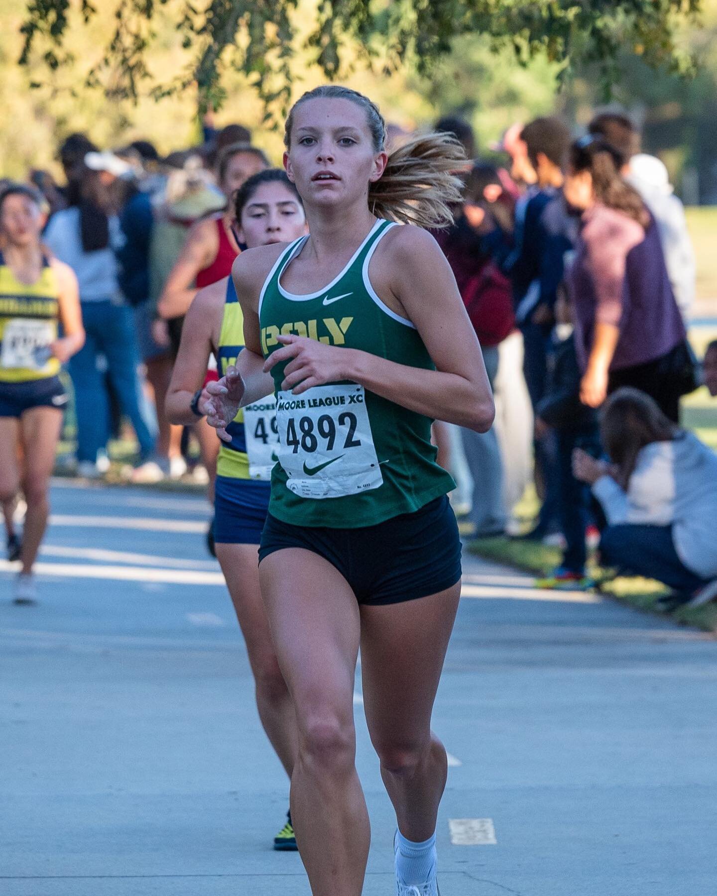 Pace senior Camille Lindsay had been sidleined for much of the 2022 Girls XC season due to injury, and had come down with the flu prior to this race. 

That didn&rsquo;t stop her from finishing second in the Moore Leauge finals with a time of 19:13. 