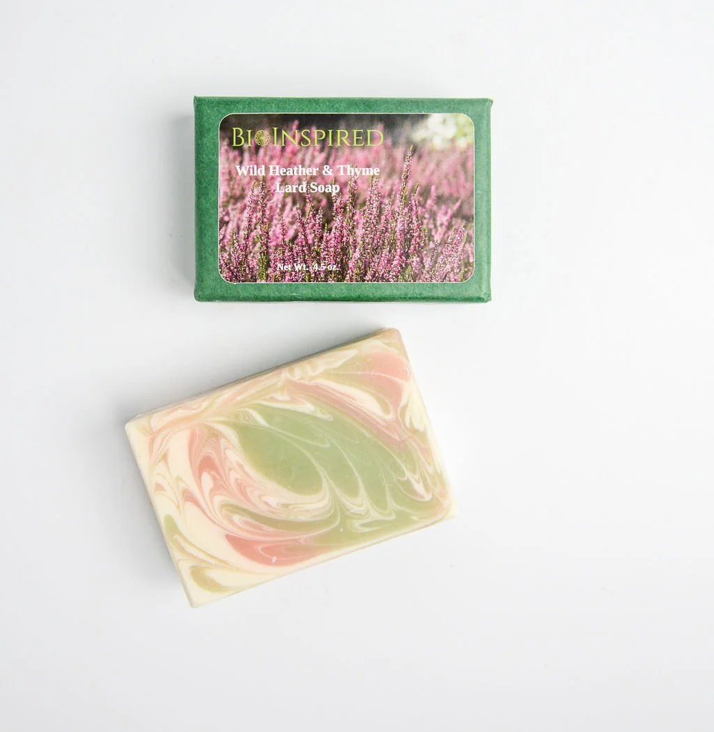 Wild Heather & Thyme Castor Lard Soap