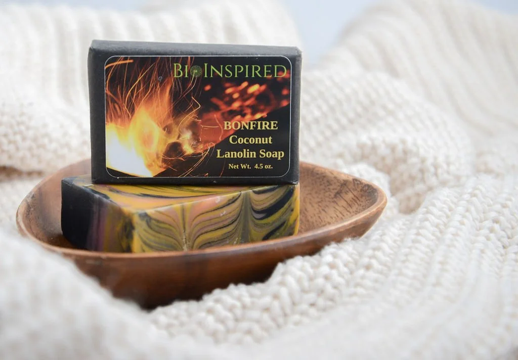 Bonfire Coconut Lanolin Soap