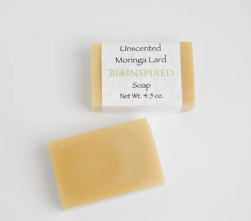Unscented Moringa Lard Soap