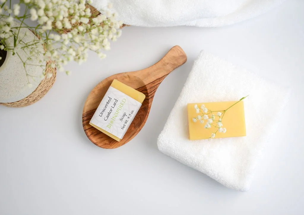 Unscented Castor Lard Soap from BioInspired