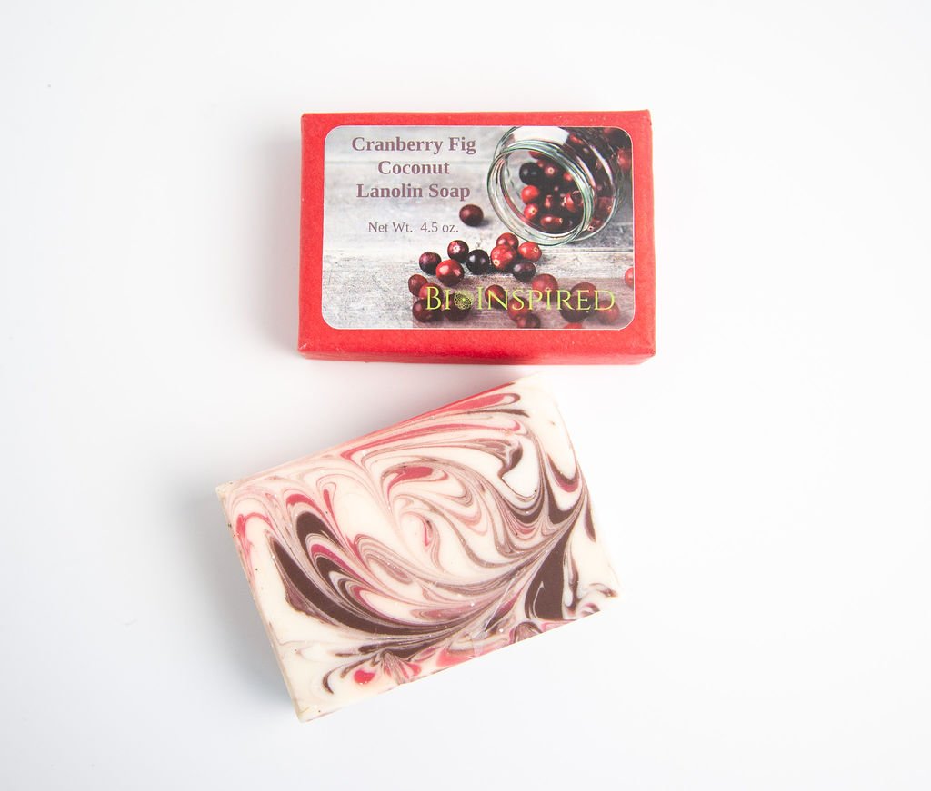 BioInspired - Cranberry Fig Coconut Lanolin Soap