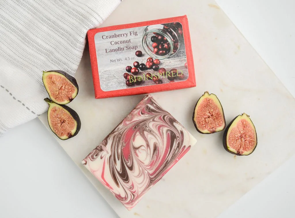 BioInspired - Cranberry Fig Coconut Lanolin Soap