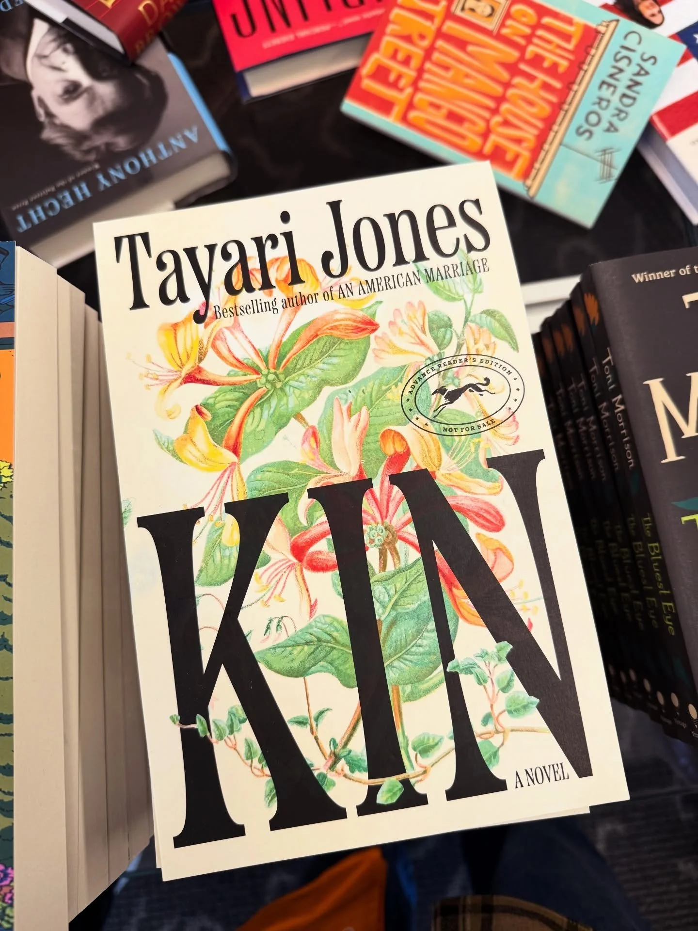 Are you as excited as we are?!! Tayari Jones (@tayari) is back and we are ready! Her new novel KIN arrives February 24, 2026, and it&rsquo;s officially available in our bookshop for pre-order. 🙌🏾✨

Overview: KIN follows Vernice and Annie, two mothe