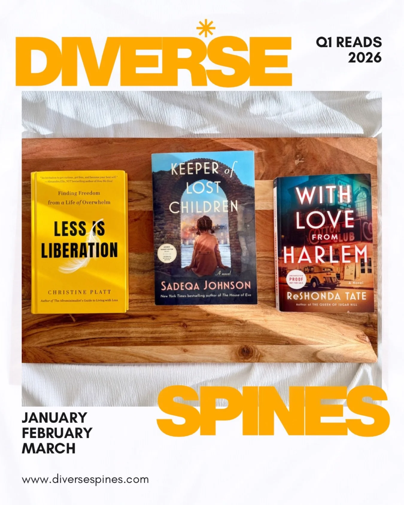 Introducing our first three reads of 2026, and they&rsquo;re setting the tone for another powerful year of reading together. This also marks our 9th year of amplifying books by Black women and women of color. A huge thank you to our faithful supporte