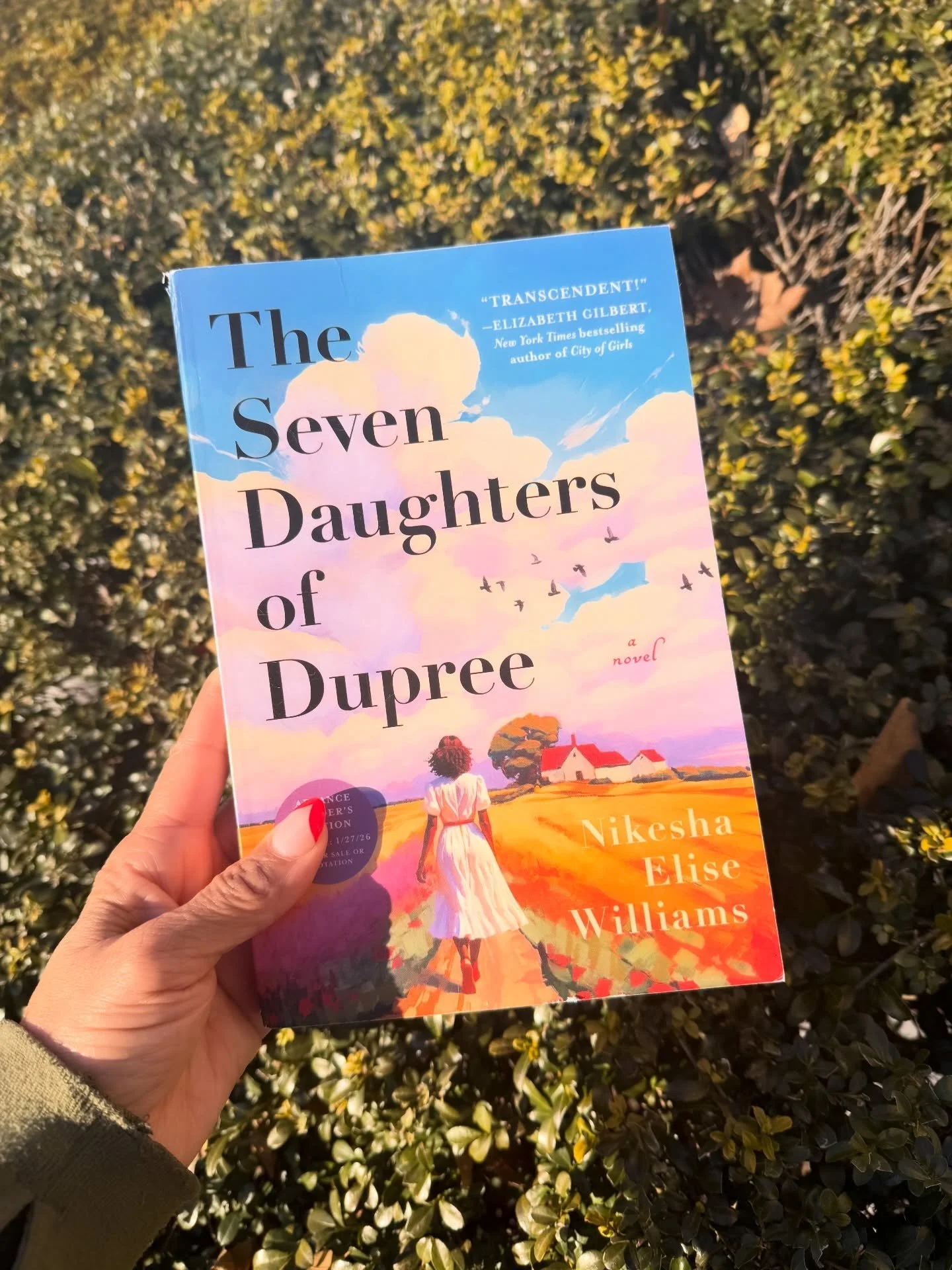 📚 What are you reading this week?

If you love historical fiction, THE SEVEN DAUGHTERS OF DUPREE by @nikesha_elise is a must-read. This sweeping saga follows seven generations of Dupree women as they navigate love, secrets, resilience, and the bonds