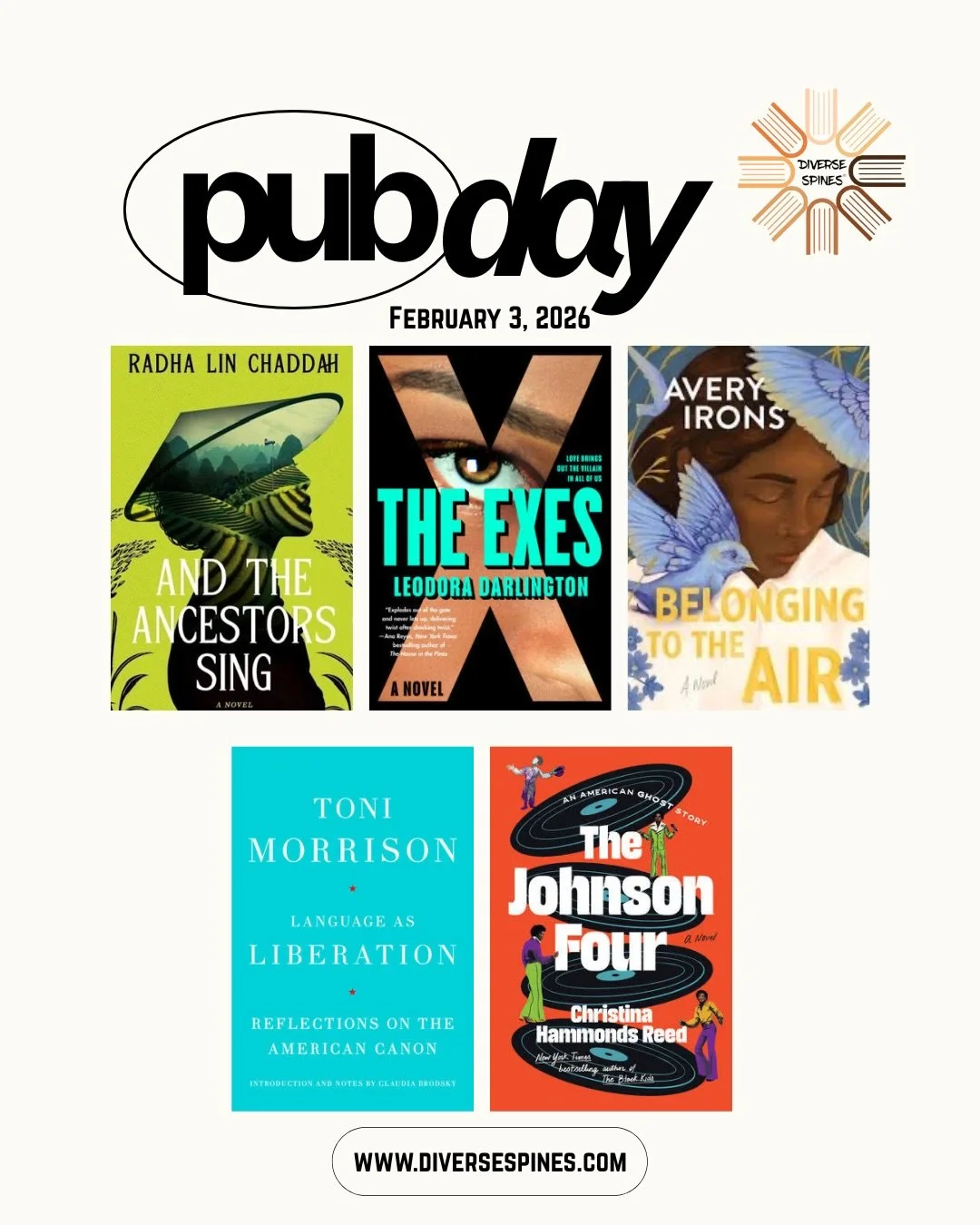 ✨ Happy Pub Day! Release day is here and we&rsquo;re celebrating five new books now out in the world. Some from voices you already know and love, others bringing fresh stories to our shelves. 

Which one are you most excited to dive into?

📚🎉

#Div