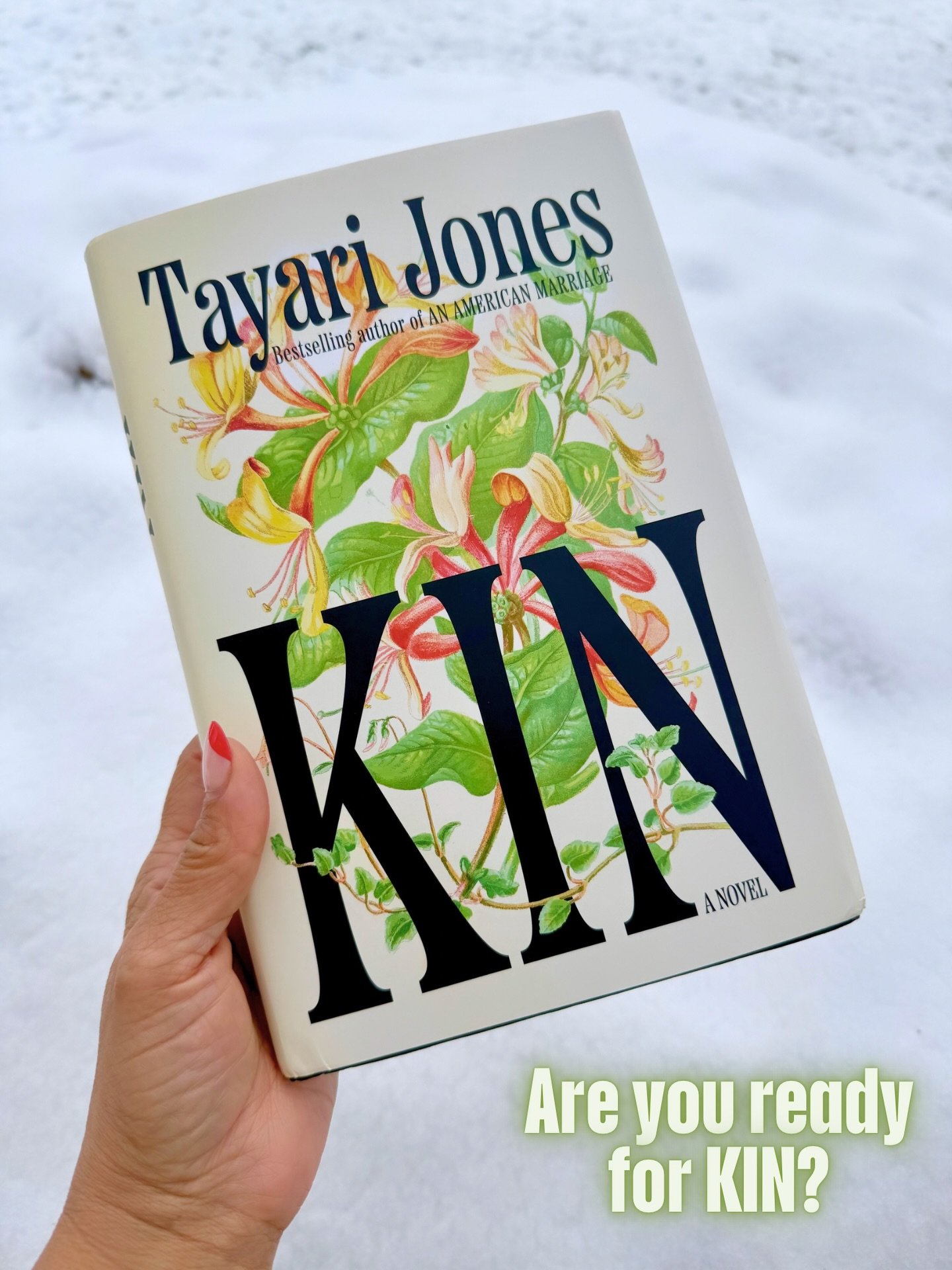 We&rsquo;ve been waiting. We&rsquo;ve been ready. And now it&rsquo;s finally here. 💚 KIN by Tayari Jones releases tomorrow! 👏🏽🎉⁣
⁣
One of the most anticipated releases of the year! 
⁣
This is the story of two lifelong friends, Vernice and Annie, 