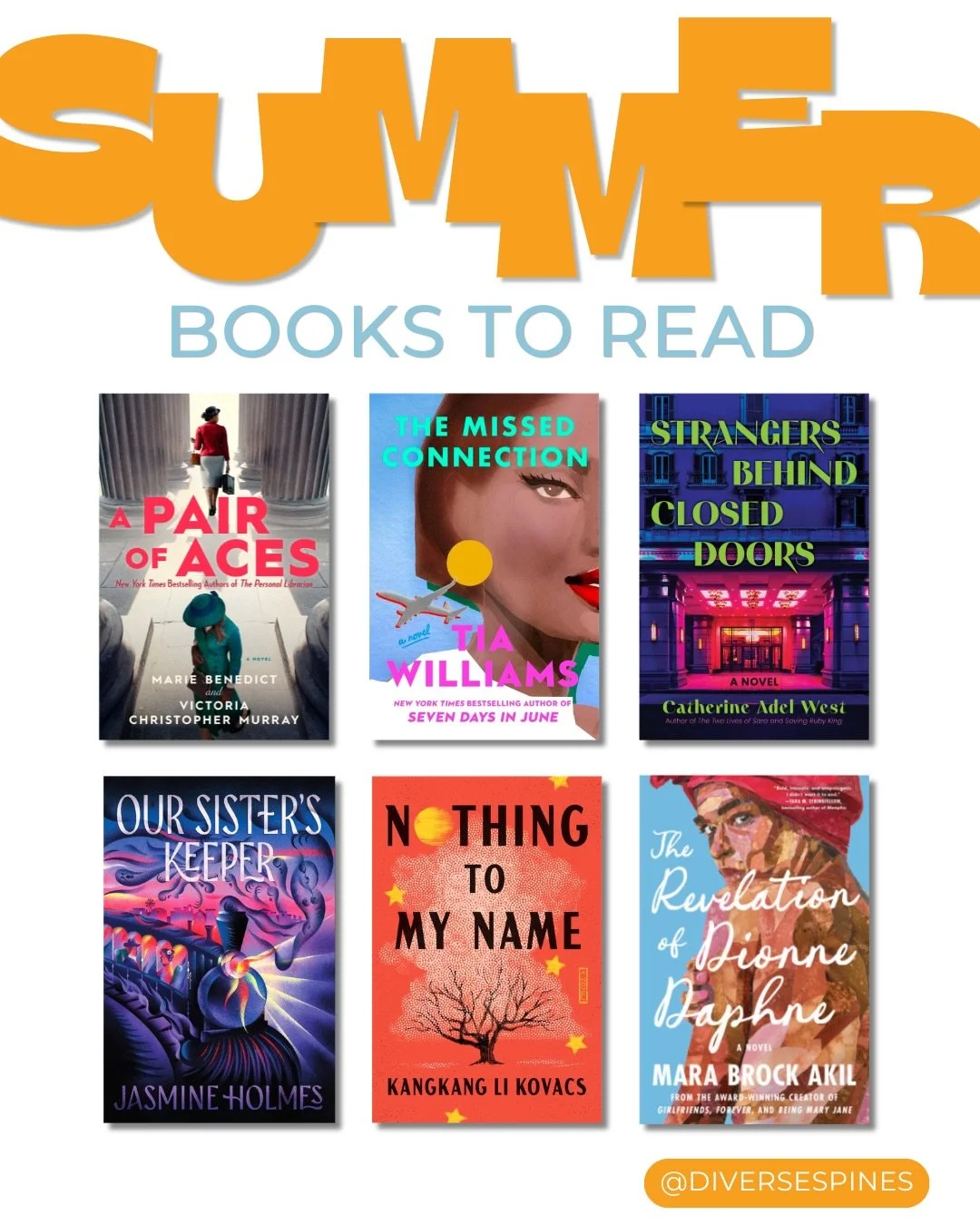 ☀️📖 Memorial Day weekend is the unofficial start of summer reading season so consider this your sign to start building your beach bag!

These upcoming releases are definitely on our radar this summer. 📚🏖️

📖 A Pair of Aces by @authormariebenedict
