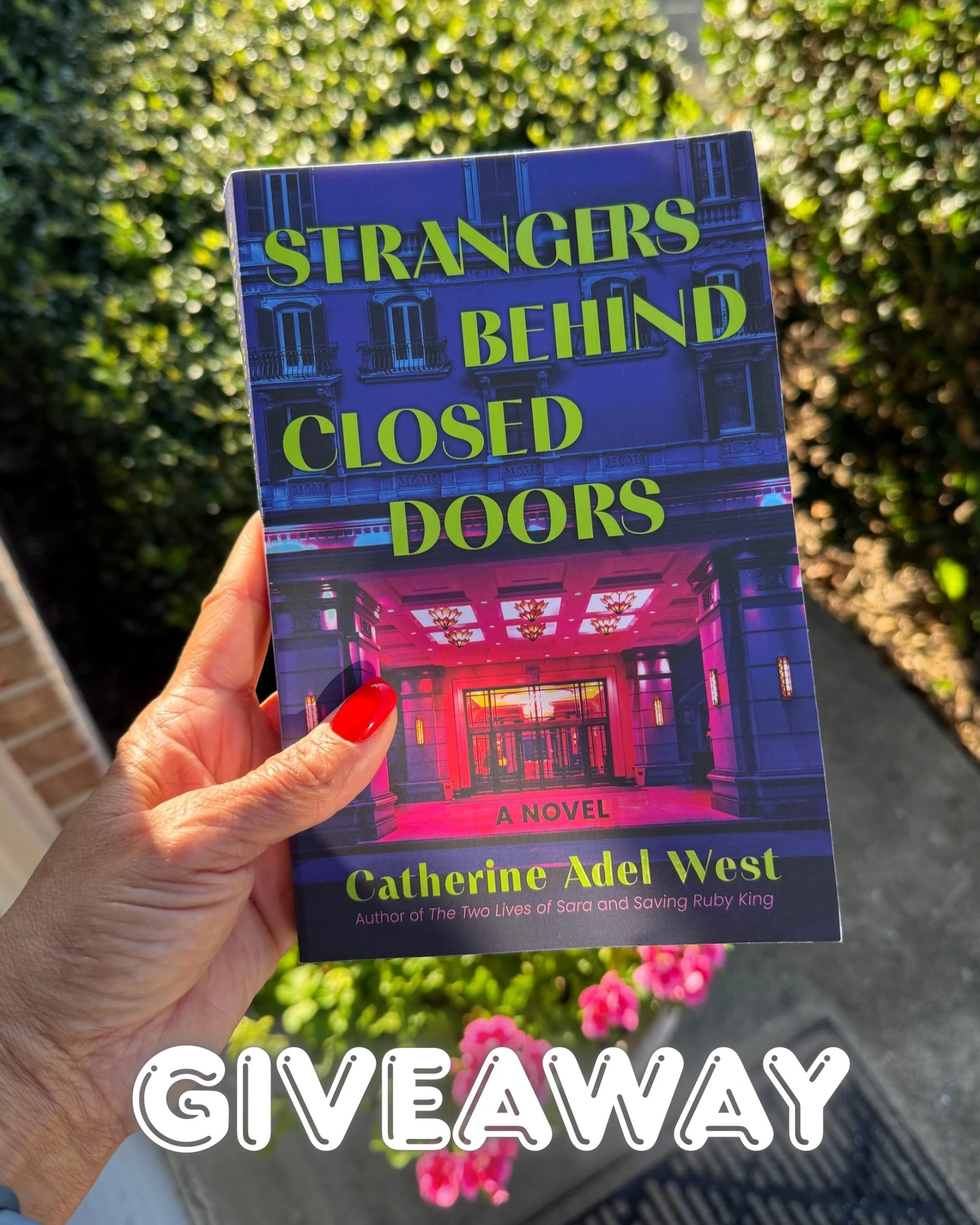 AUGUST SPINE OF THE MONTH GIVEAWAY 🎉☀️📚

It&rsquo;s the final giveaway in our Summer Reading Series. Our August pick is STRANGERS BEHIND CLOSED DOORS by @cawest329 📖

Thanks to our friends at @parkrowbooks, two lucky readers will receive a copy.

