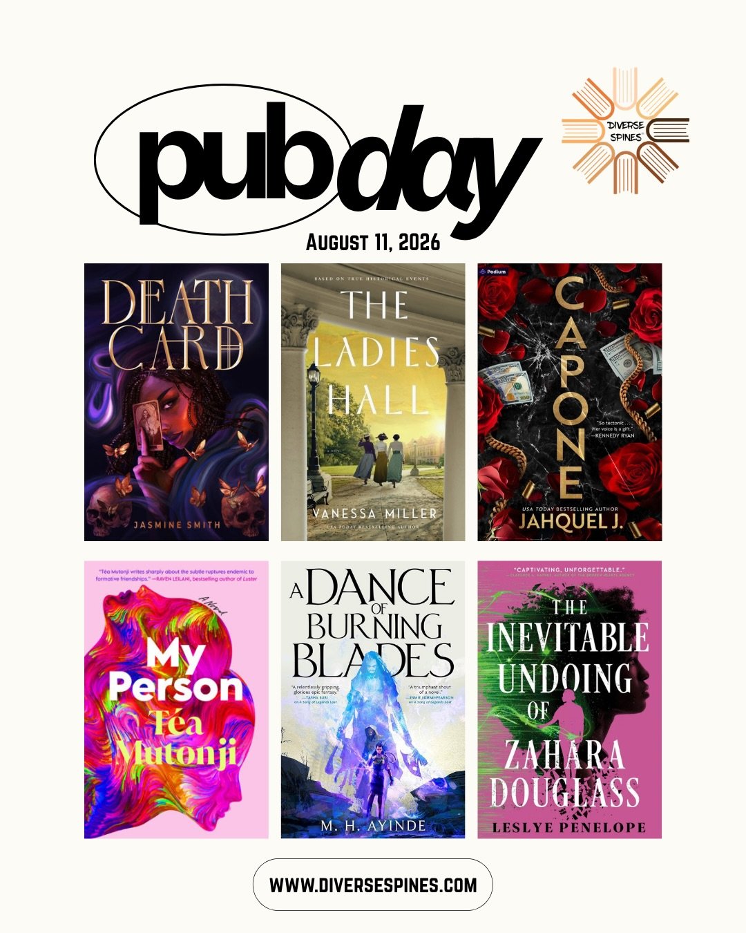 IT&rsquo;S PUB DAY! 🎉📚 Happy publication day to these new releases hitting shelves today! There&rsquo;s a little something for every reader this week. 

I&rsquo;m really looking forward to diving into THE LADIES HALL by @authorvanessamiller. Which 
