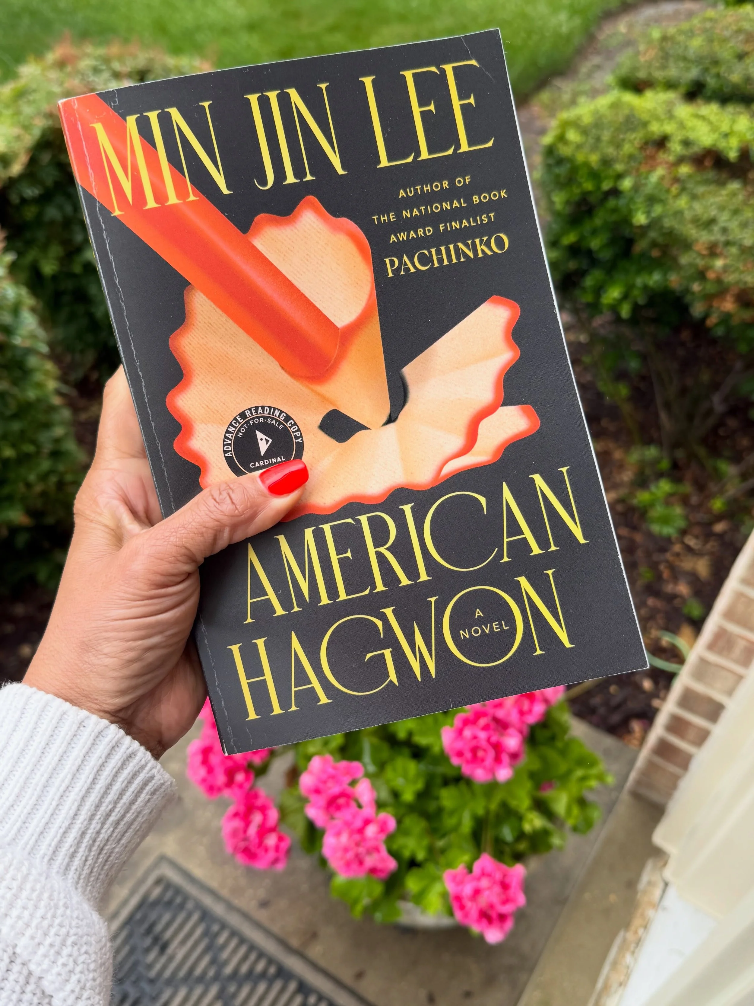 We still have a few weeks left in summer, but one of our most anticipated reads for fall is AMERICAN HAGWON by @lee_minjin. 📚✨

PACHINKO has been such a beloved read in our book community, so I&rsquo;m excited to see what she has in store for us wit