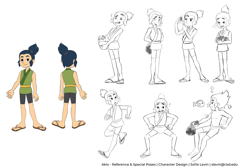 Character Design Sofie Levin