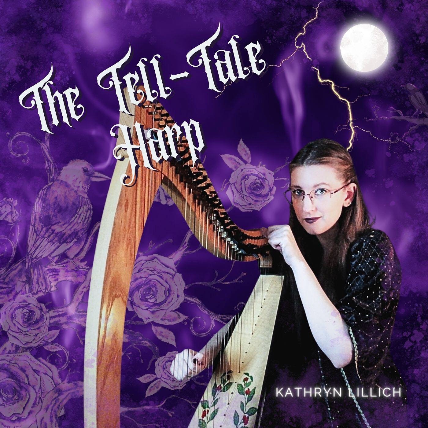 Out Now! My first Halloween album. #linkinbio👆 #halloween #halloweenmusic #harpmusic #acousticmusic #originalmusic
