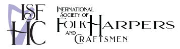 International Society of Folk Harpers and Craftsman Logo