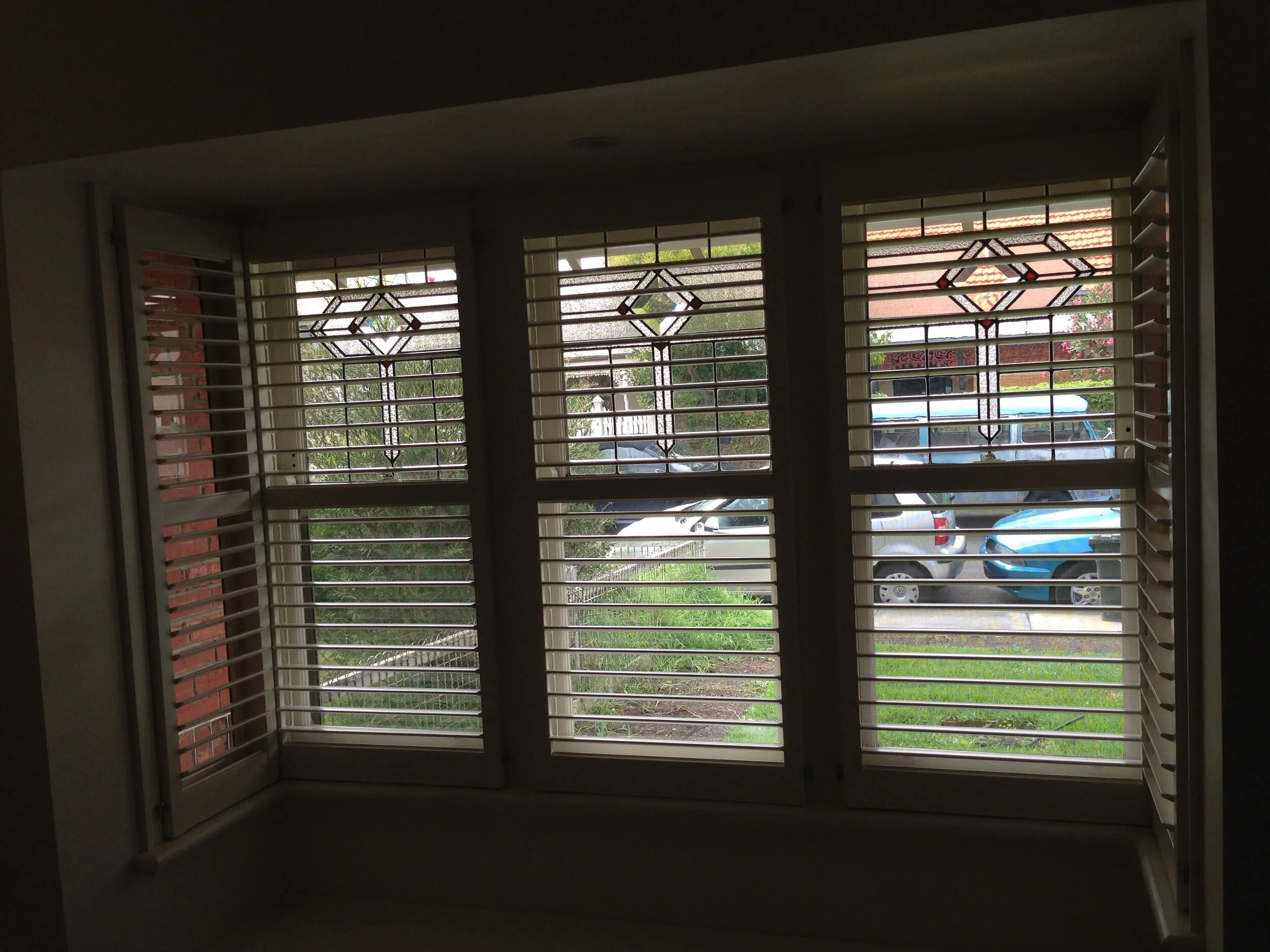 Williamstown - plantation shutters installation