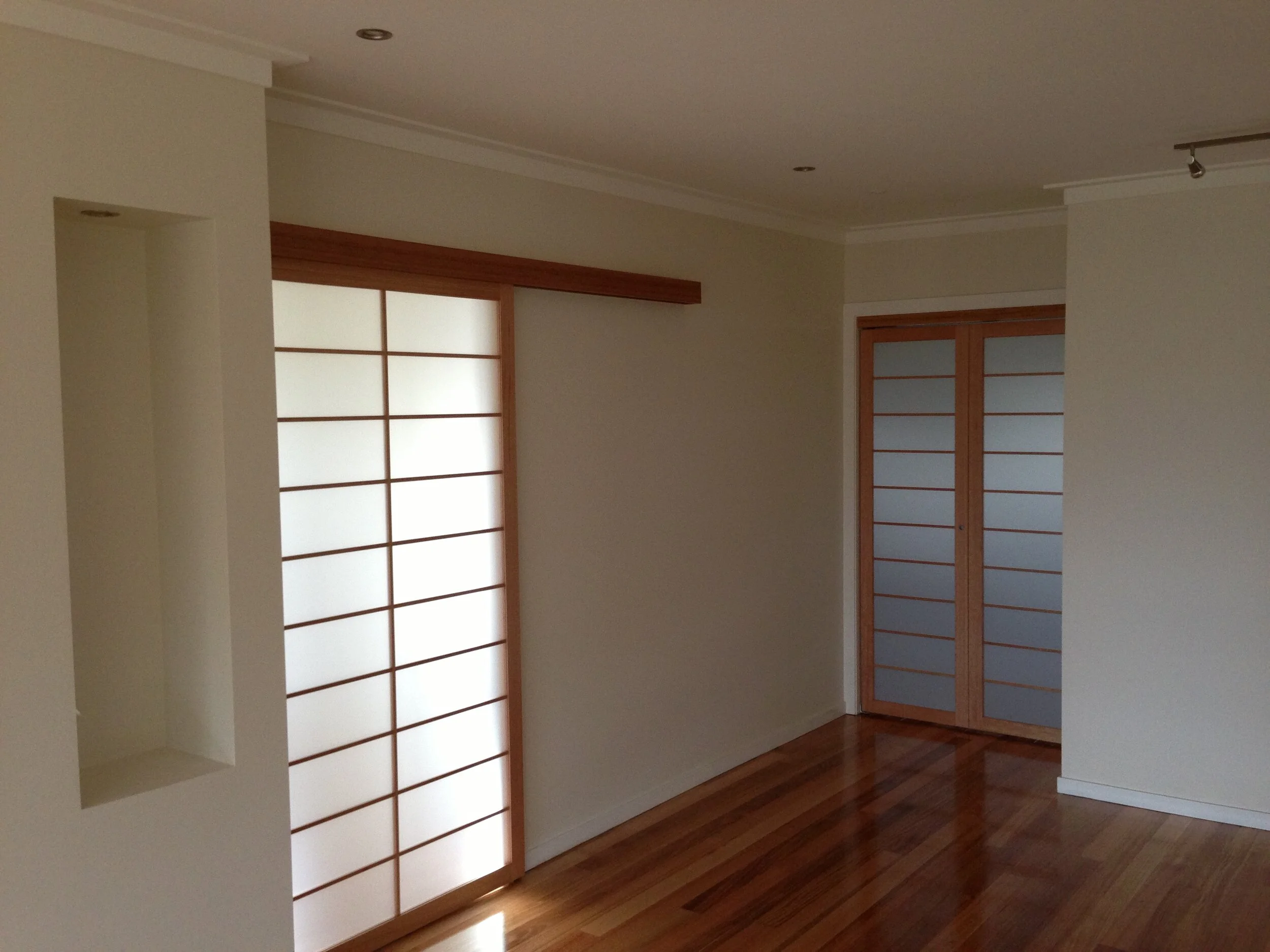 Malvern - shoji screen installation