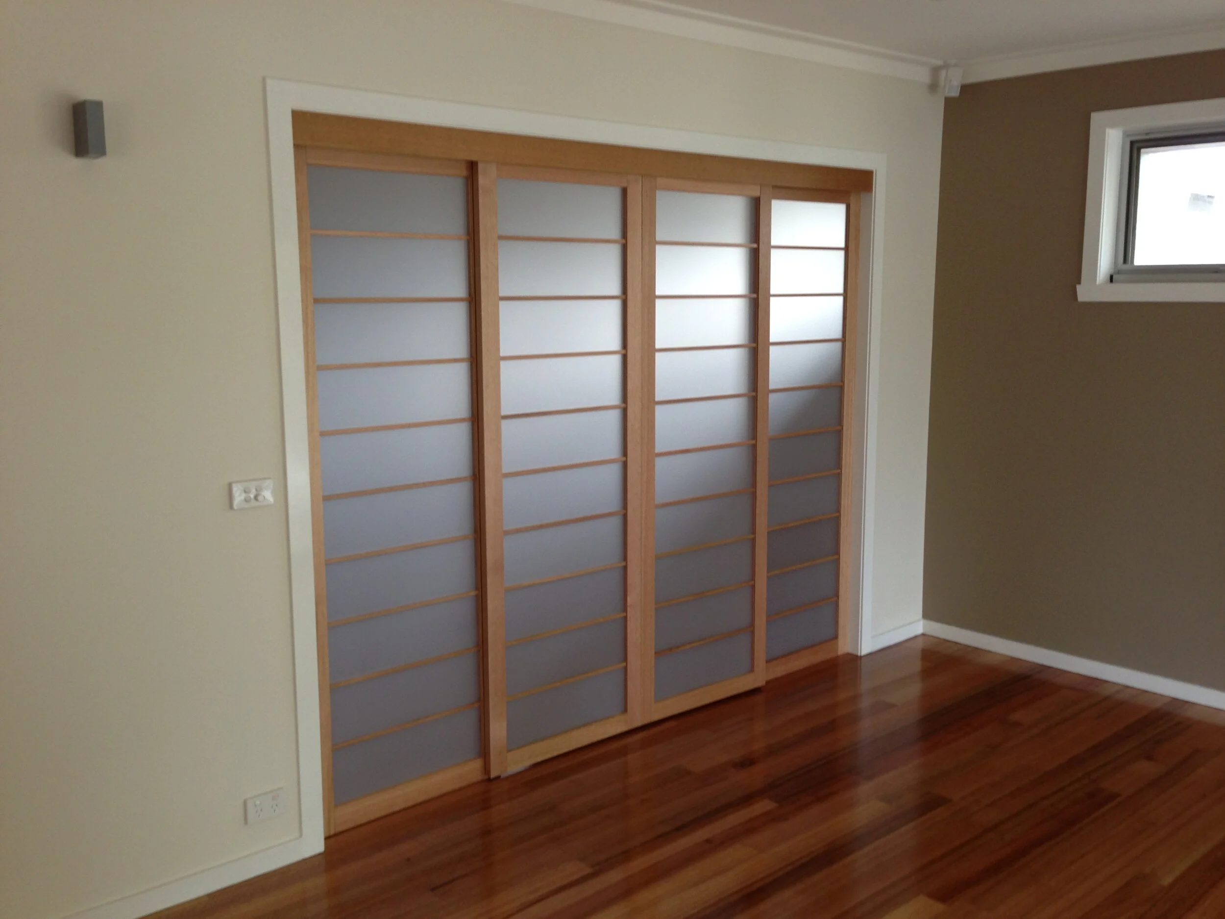 Malvern - shoji screen installation