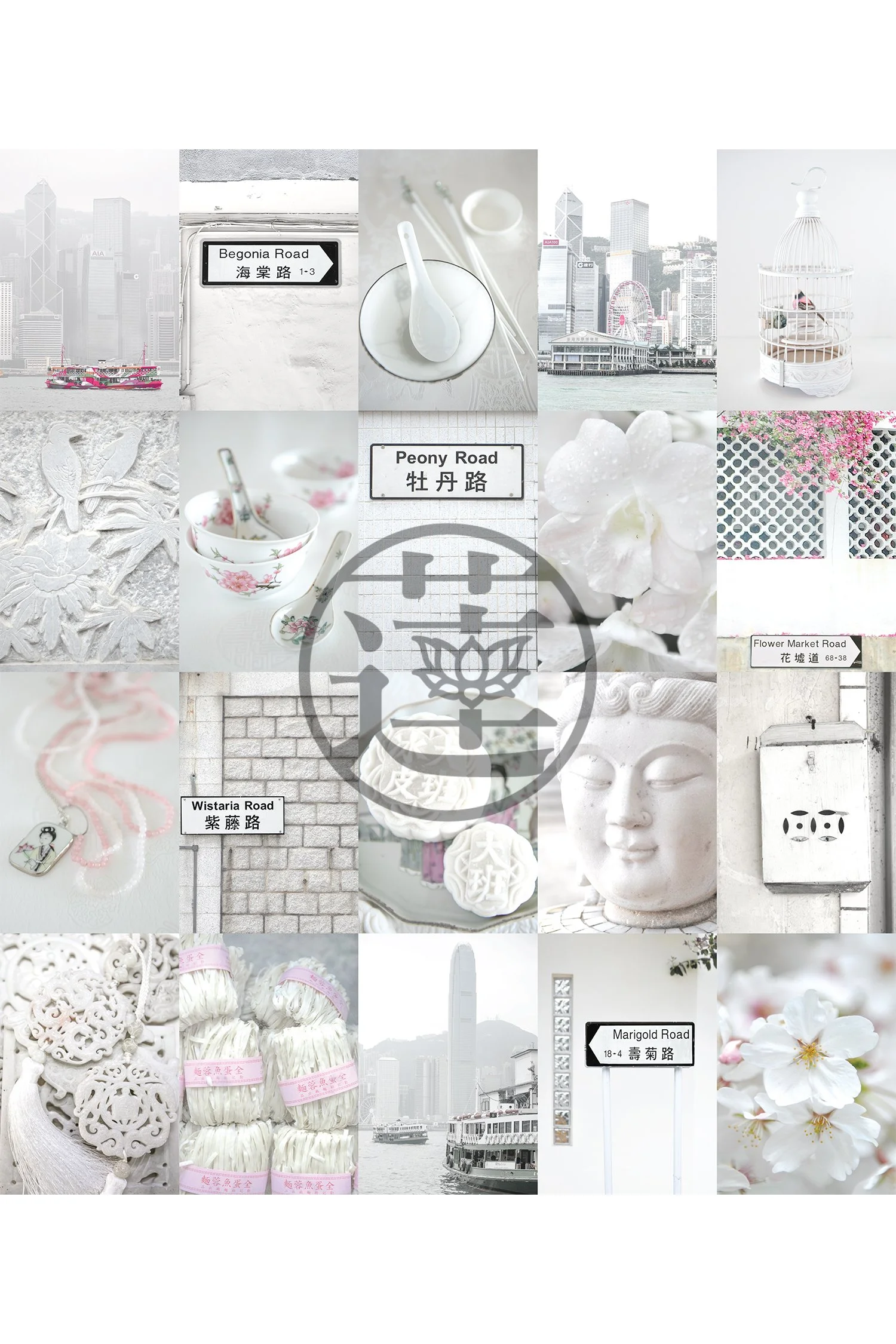 Belinda Bath Images Hong Kong HK - White Floral - Farewell Art Gift.jpg
