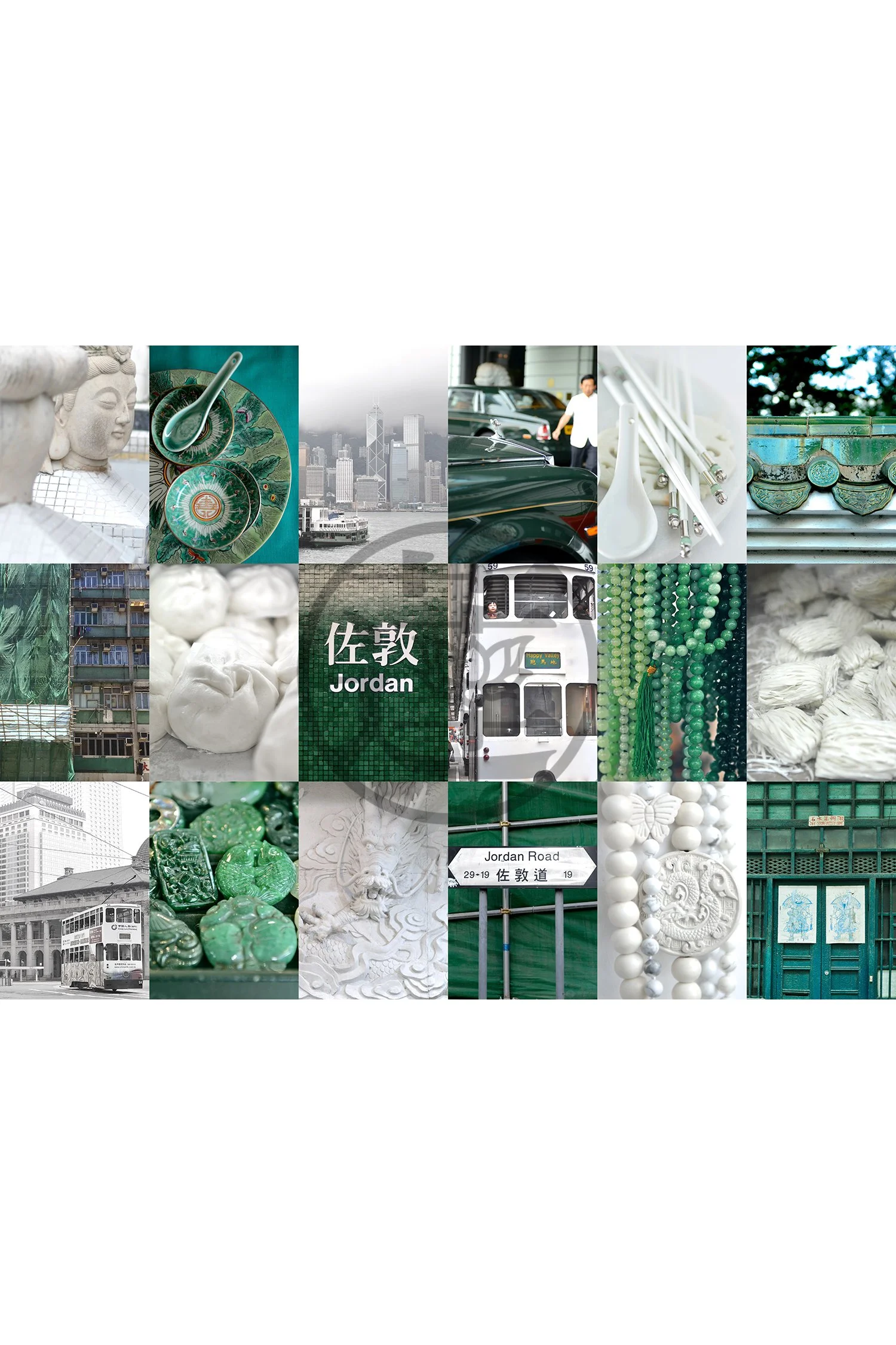 BESPOKE - Green Buddha (landscape)