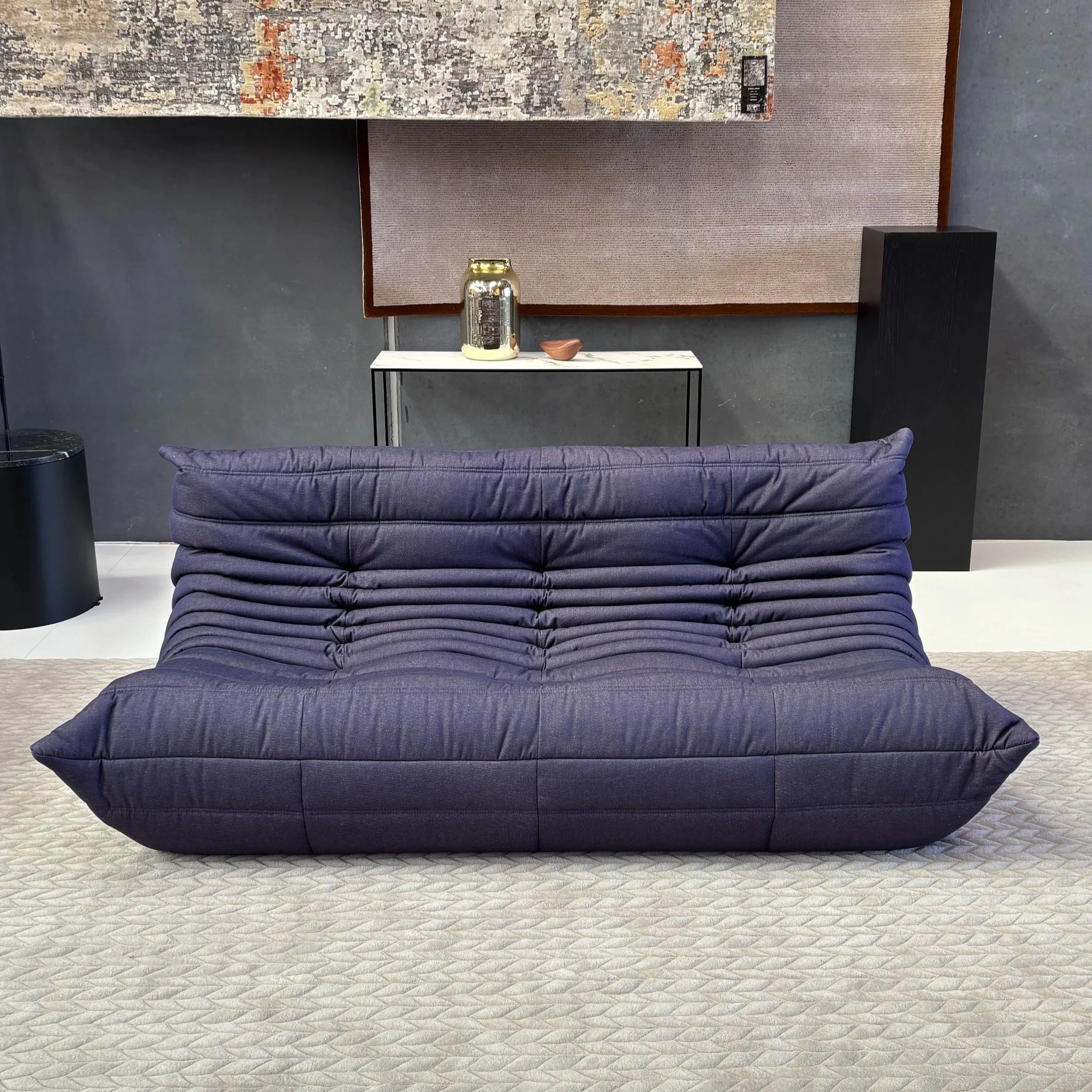 TOGO LARGE SETTEE JEAN BRUT