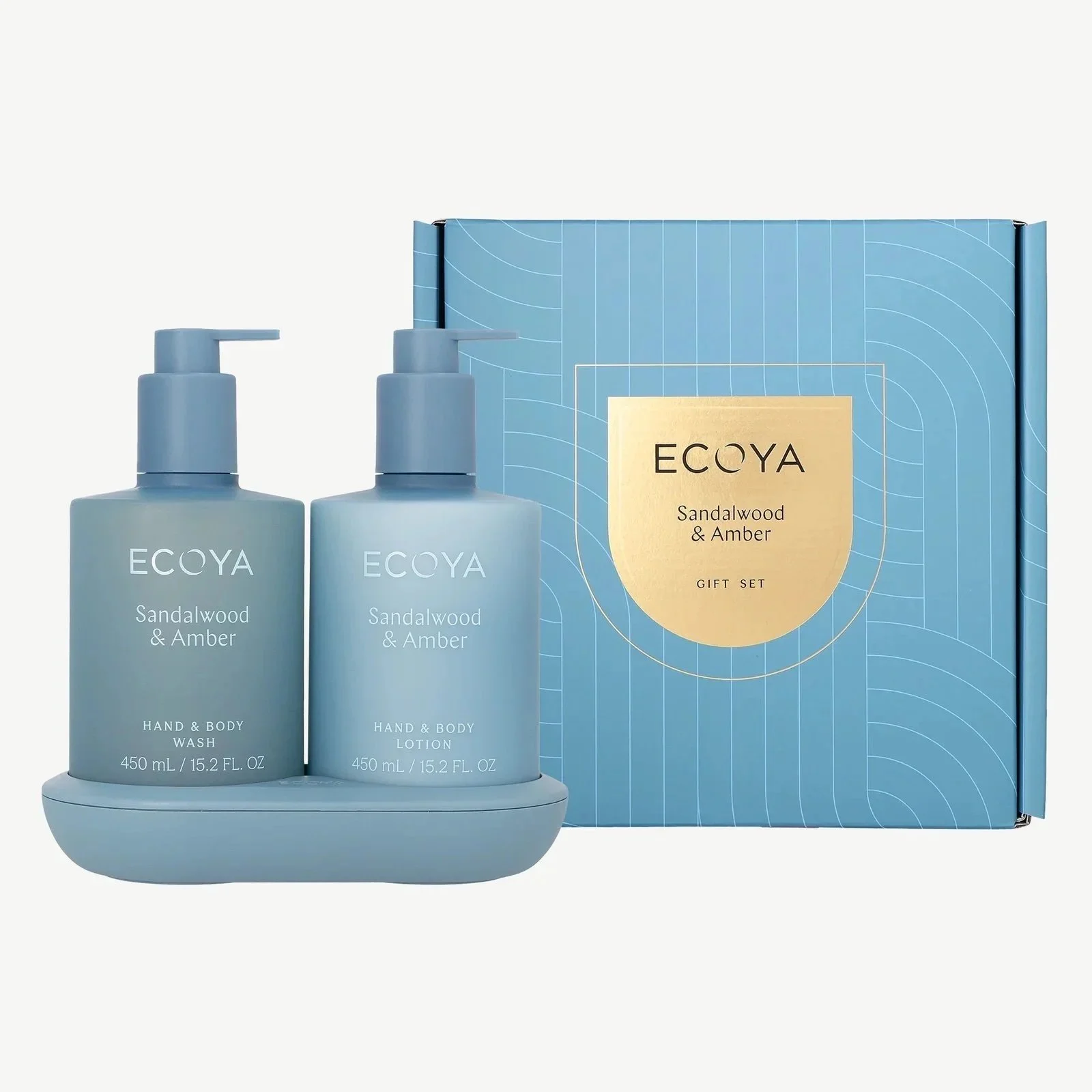 Sandalwood & Amber Bathroom Edit Gift Set