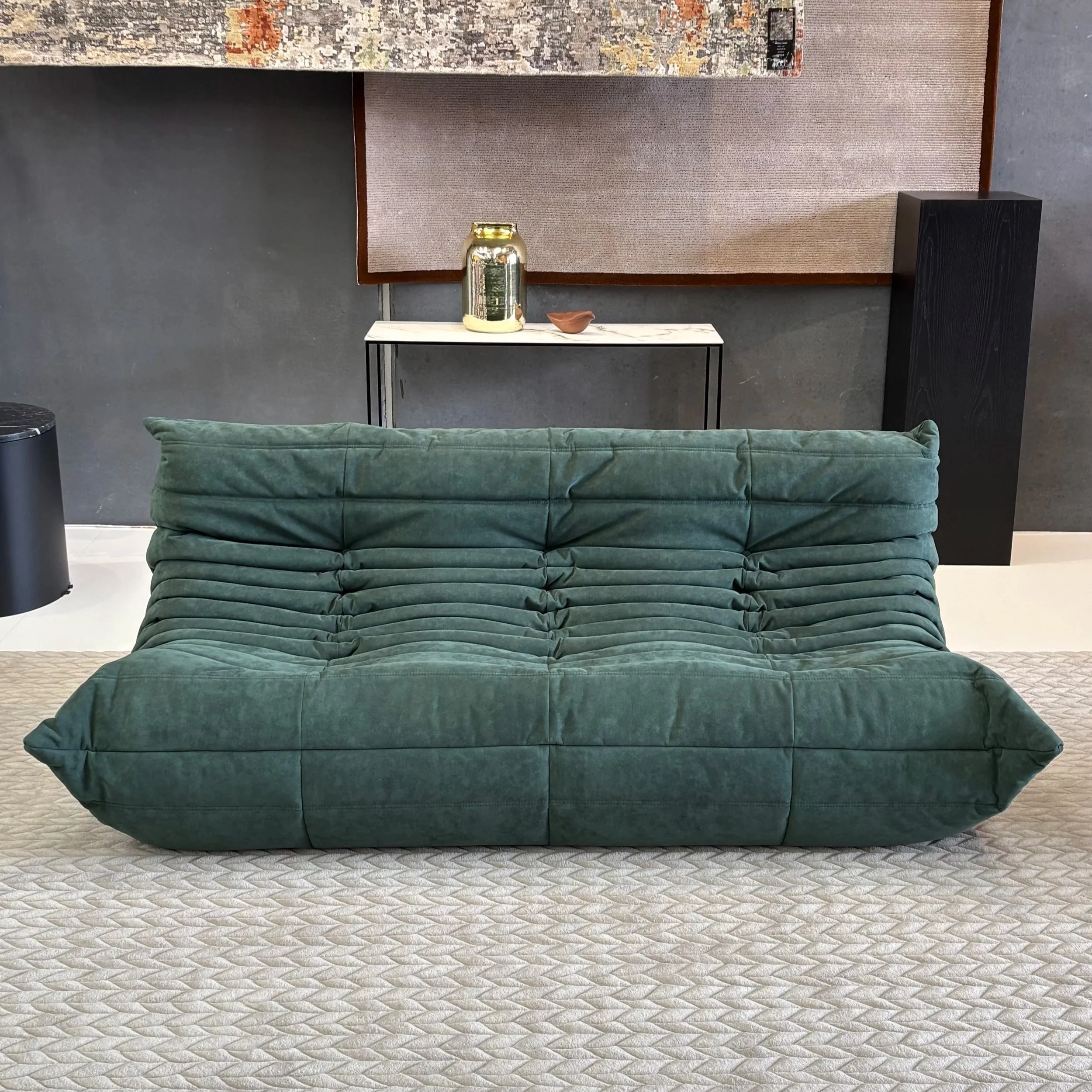 TOGO LARGE SETTEE ALCANTARA LICHEN
